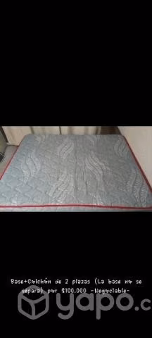 Cama dos plazas usasa