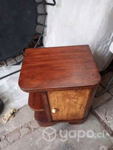 Velador grande estilo Bombe. MADERA - Imagen 2