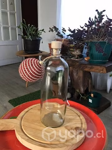 Botella tipo barolo, para decorar