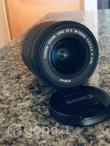Lente canon 18-55