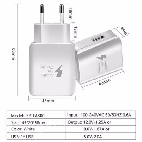 Cargador Rápido V8 Tipo Android 3.1A - Imagen 3