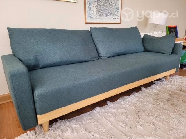 Sofá futón de 3 cuerpos