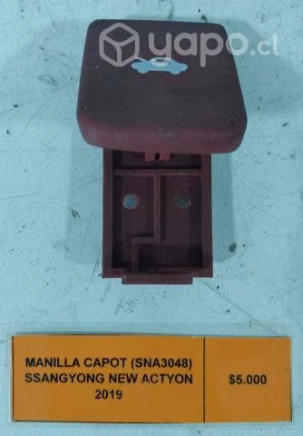 Manilla Capot (SNA3048) Ssangyong New Actyon 2019