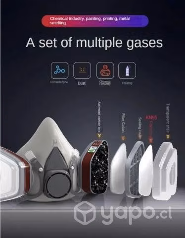 Respirador para; pintura, gases, vapores orgánicos