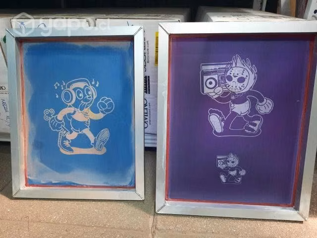 PULPO SERIGRAFICO 4 colores