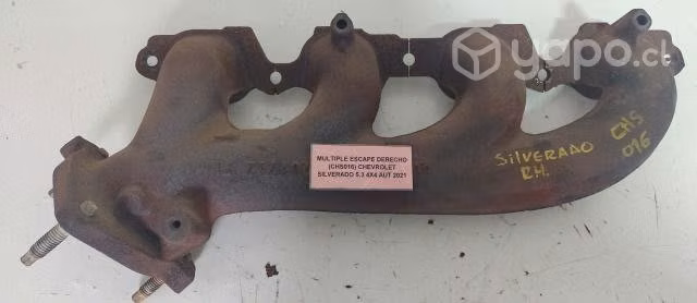 Multiple Escape Derecho Chevrolet Silverado 2021