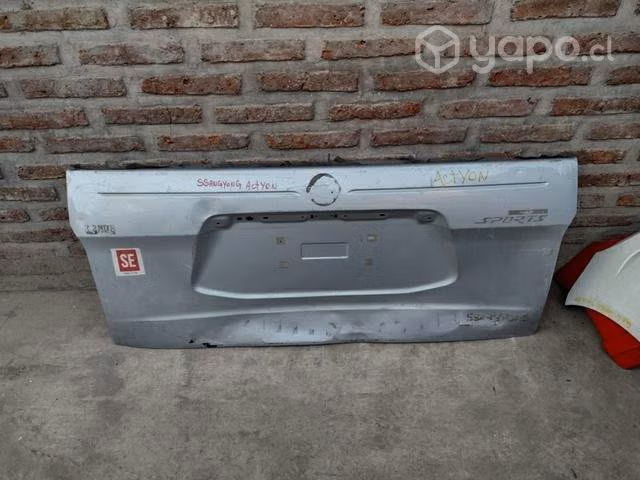 Maletero ssangyong actyon !'