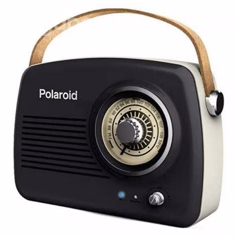 Parlante Polaroid Vintage Wireless Retroline Negro