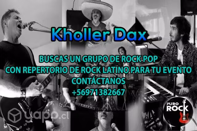 Buscas una banda de rock latino para tu evento