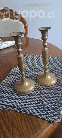 Candelabro de bronce - Imagen 4