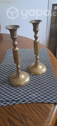Candelabro de bronce - Imagen 6