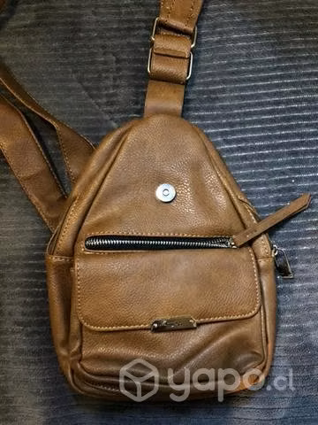 Cartera/bolso de cuero MARCA SEI - Imagen 2