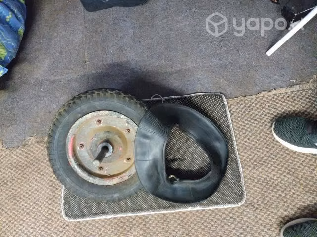 Rueda carretilla con repuesto
