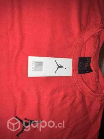 Polera Jordan nueva roja - Imagen 2