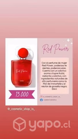 Perfume red power