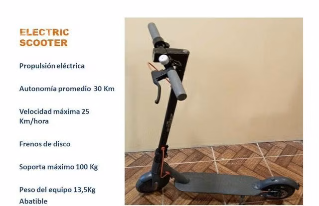 Scooter eléctrico nuevo embalado