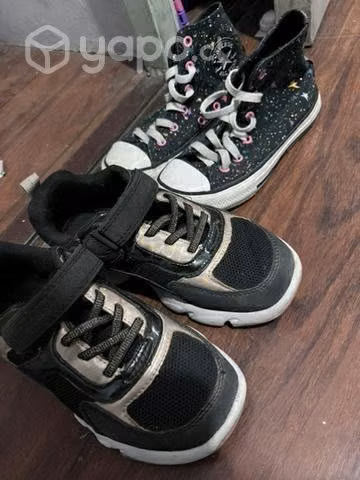 Lote de zapatillas niña