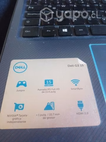 Notebook marca DELL