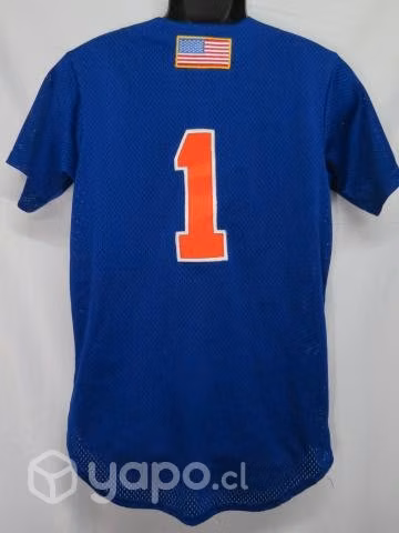 Camiseta béisbol NC color azul Talla S
