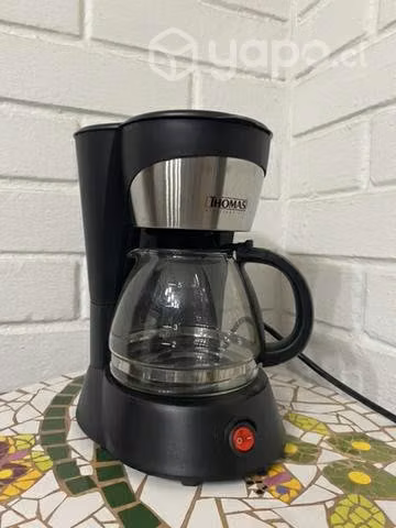 Cafetera y calentador de café