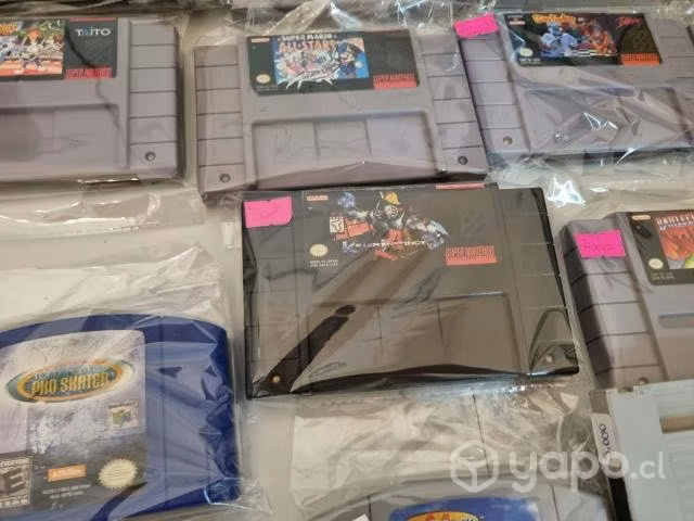 Juegos Super Nintendo Snes
