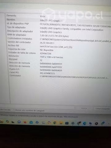 computadora Acer aspire 5 core i3