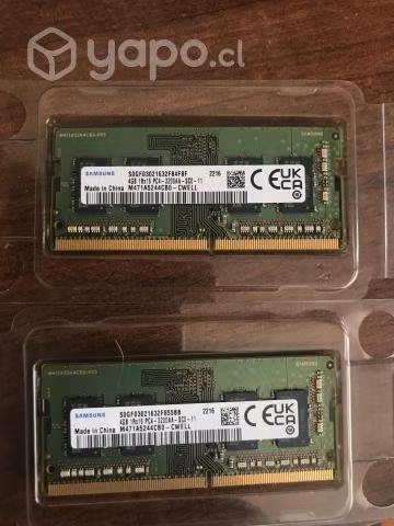 MEMORIAS RAM 4x2