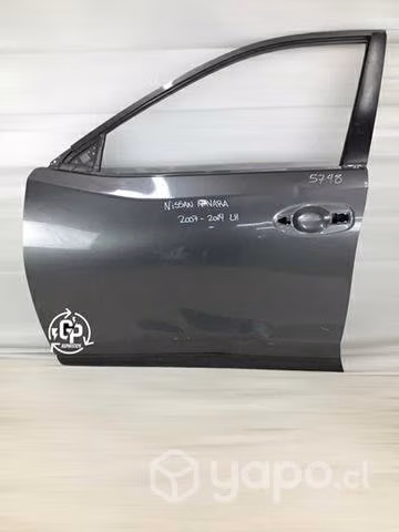 Puerta delantera lh nissan navara 2007-2014