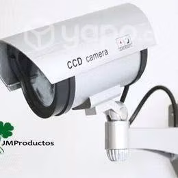 Camara De Seguridad Falsa Exterior Con Luz Led Vig