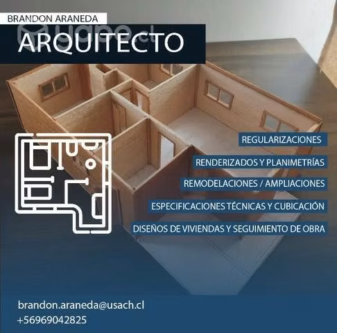 Regularizaciones/servicios de diseño arquitecónico