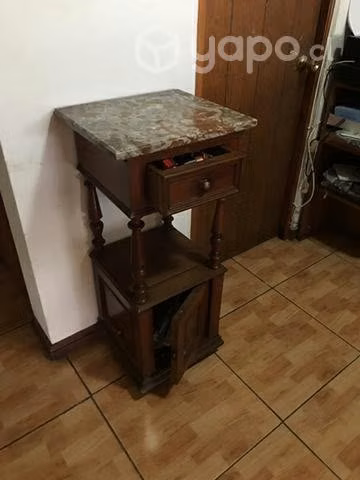 Velador antiguo base marmol