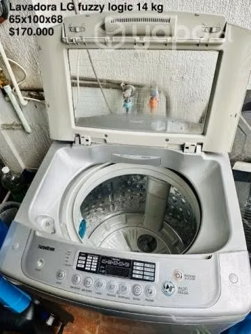 Lavadora LG fuzzy logic 14kg
