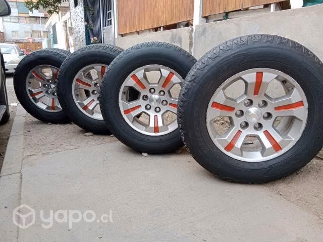 Llantas Chevrolet aro 18 " con neumáticos - Imagen 8