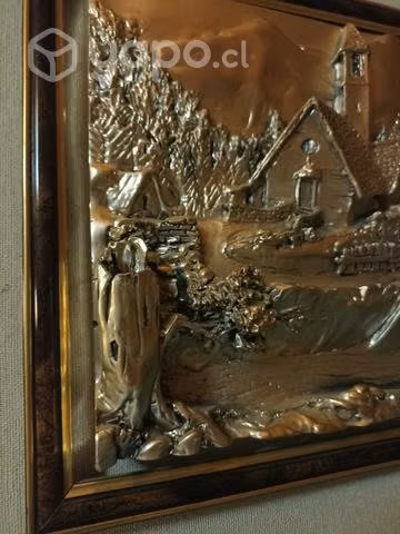Cuadro de plata italiano valor 90,000 exclusivo
