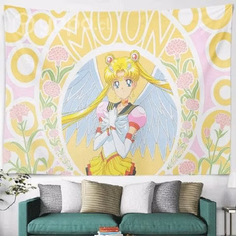 Tela sailor moon tapiz afiche