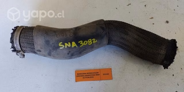 Manguera Intercooler (SNA3082 Ssangyong New Actyon
