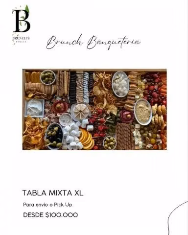 Tablas comida cumpleaños - Imagen 3