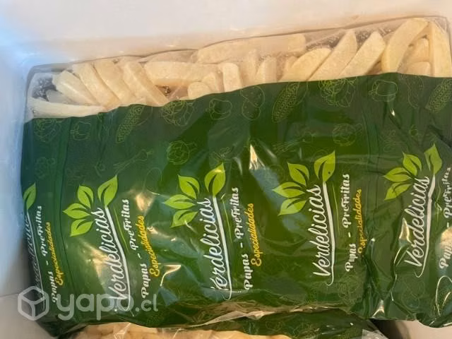 Papas pre fritas calibre 14