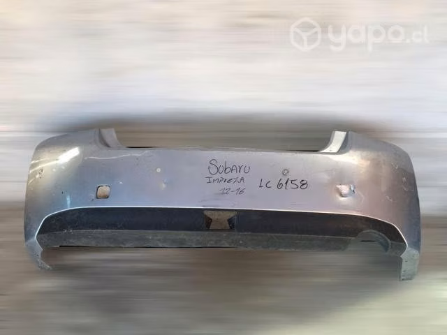 Parachoque trasero subaru impreza 2012-2016