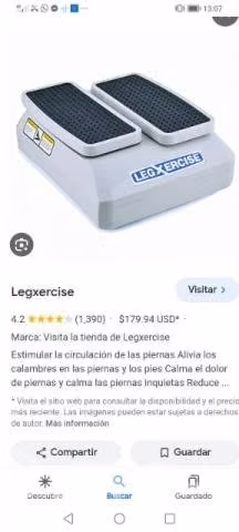 Movedor de piernas para adultos mayores