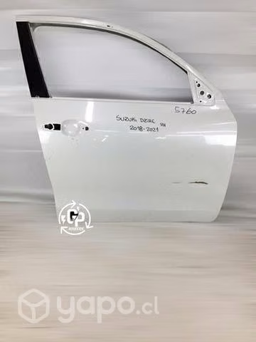 Puerta delantera rh suzuki dzire 2018-2021