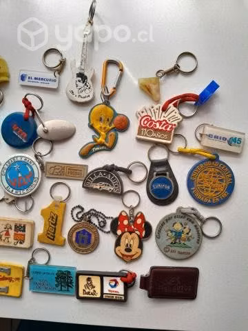 40 llaveros antiguos coleccionables retros - Imagen 2