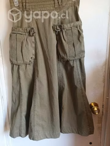 Falda larga estilo cargo talla 36/38 (8) - Imagen 3