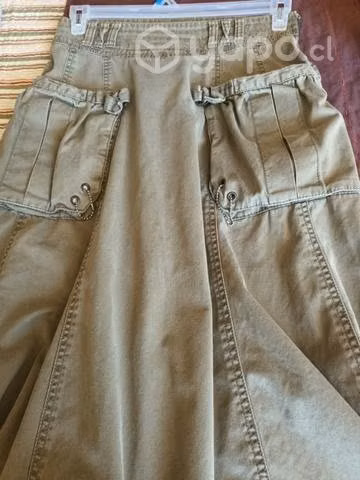 Falda larga estilo cargo talla 36/38 (8) - Imagen 4