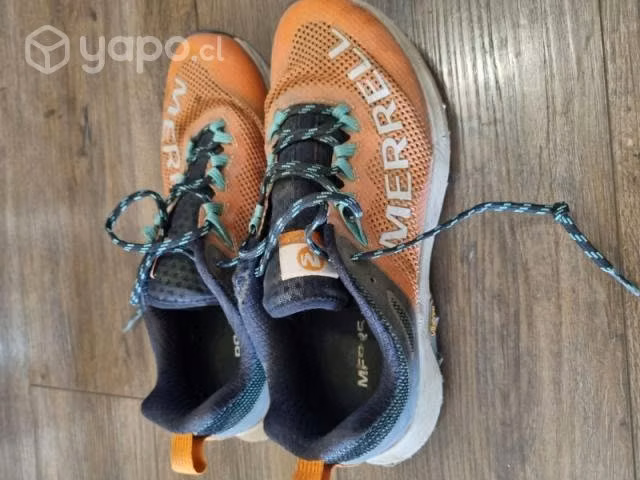 3 pares de zapatillas trail usadas excelente estad
