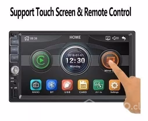 Pantalla Radio Auto 2din 7 Pulgadas Mirror Link +