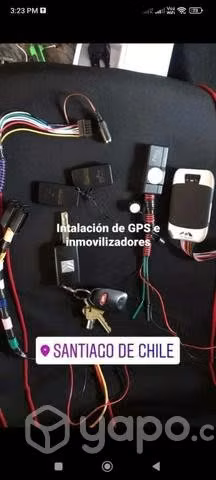 Instalación de GPS e inmovilizador