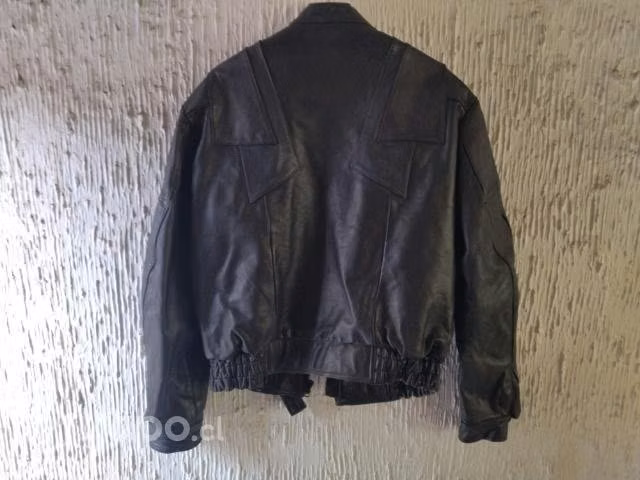 Chaqueta de cuero legítimo talla L - Imagen 2
