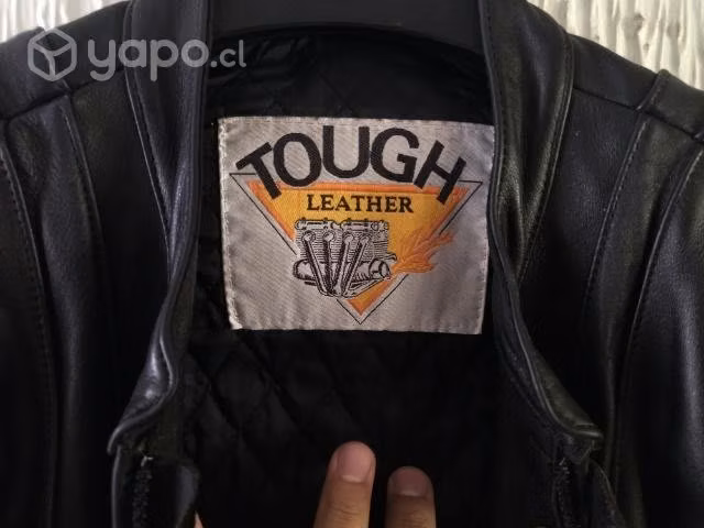 Chaqueta de cuero legítimo talla L - Imagen 3
