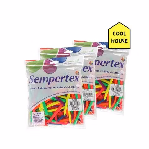 Pack de promocion de paquete de globos sempertex